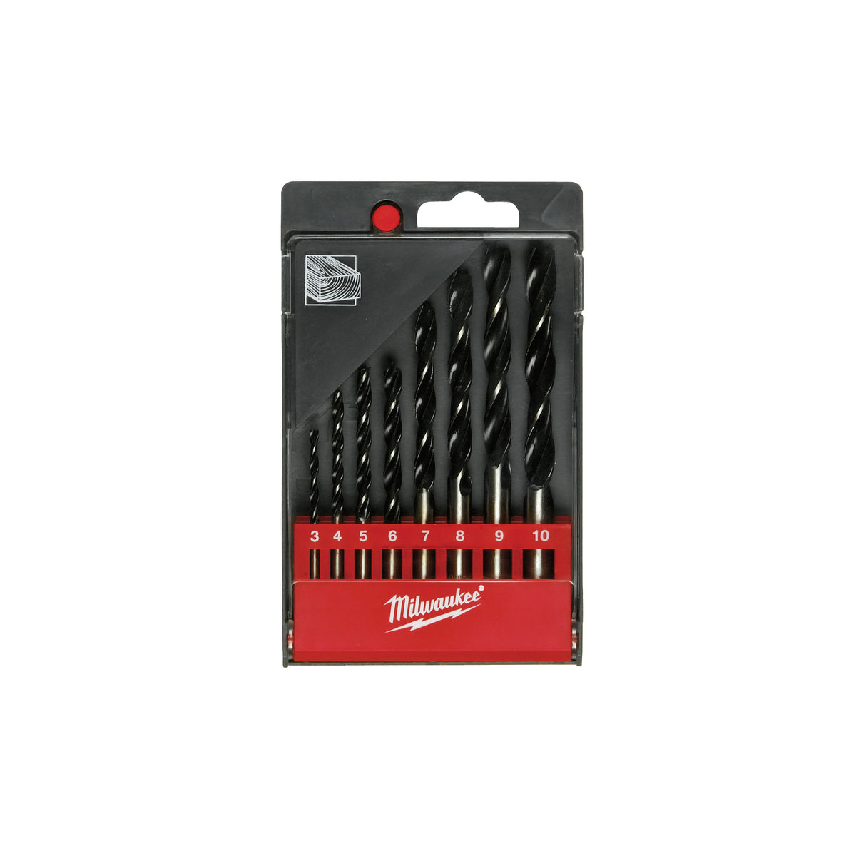 MILWAUKEE Set 8 Mèches 3 pointes 4932352466
