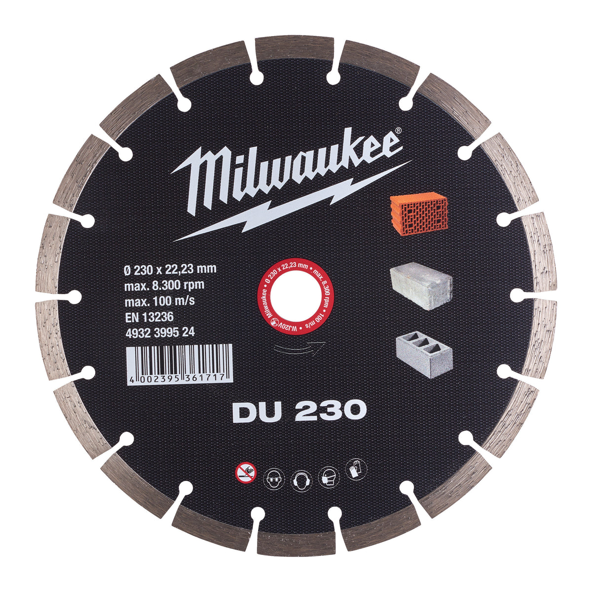 MILWAUKEE Disque diamant universel Ø230mm 4932399524