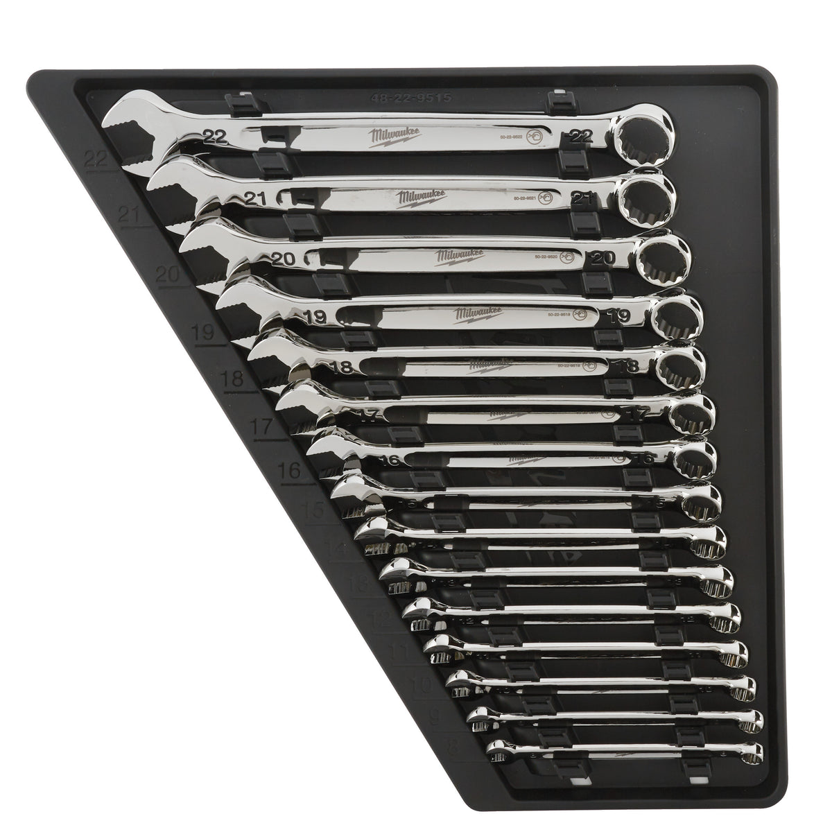 MILWAUKEE Set 15 Clés métriques 8 à 22mm 4932464258