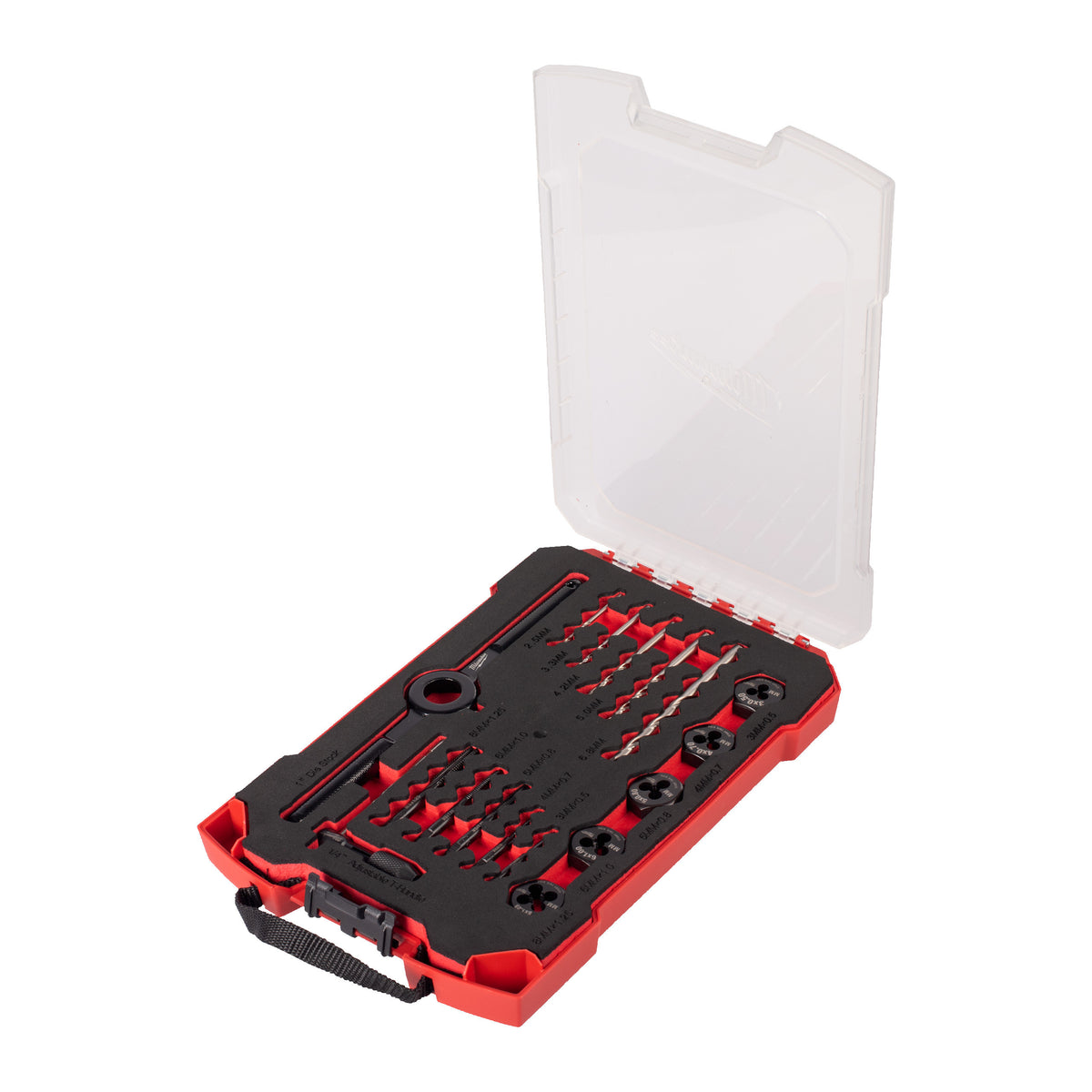 MILWAUKEE Set 17 Tarauds et filières métriques 4932498720