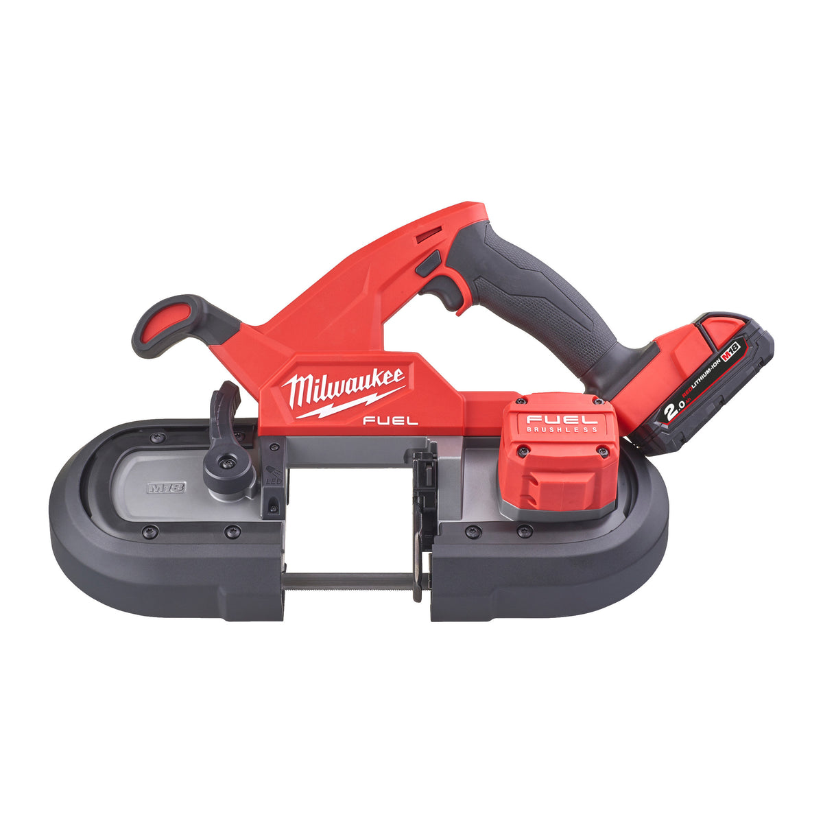 MILWAUKEE Scie ruban compacte 18V 2x2Ah FBS85-202C 4933471497