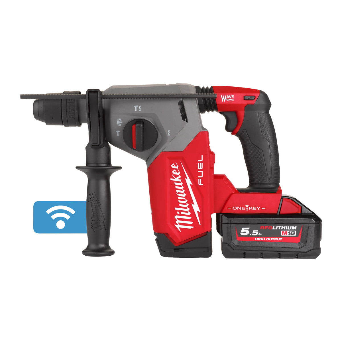 MILWAUKEE Perfo 2,5J SDS+ 18V 2x5,5Ah ONEFHX-552X 4933478504