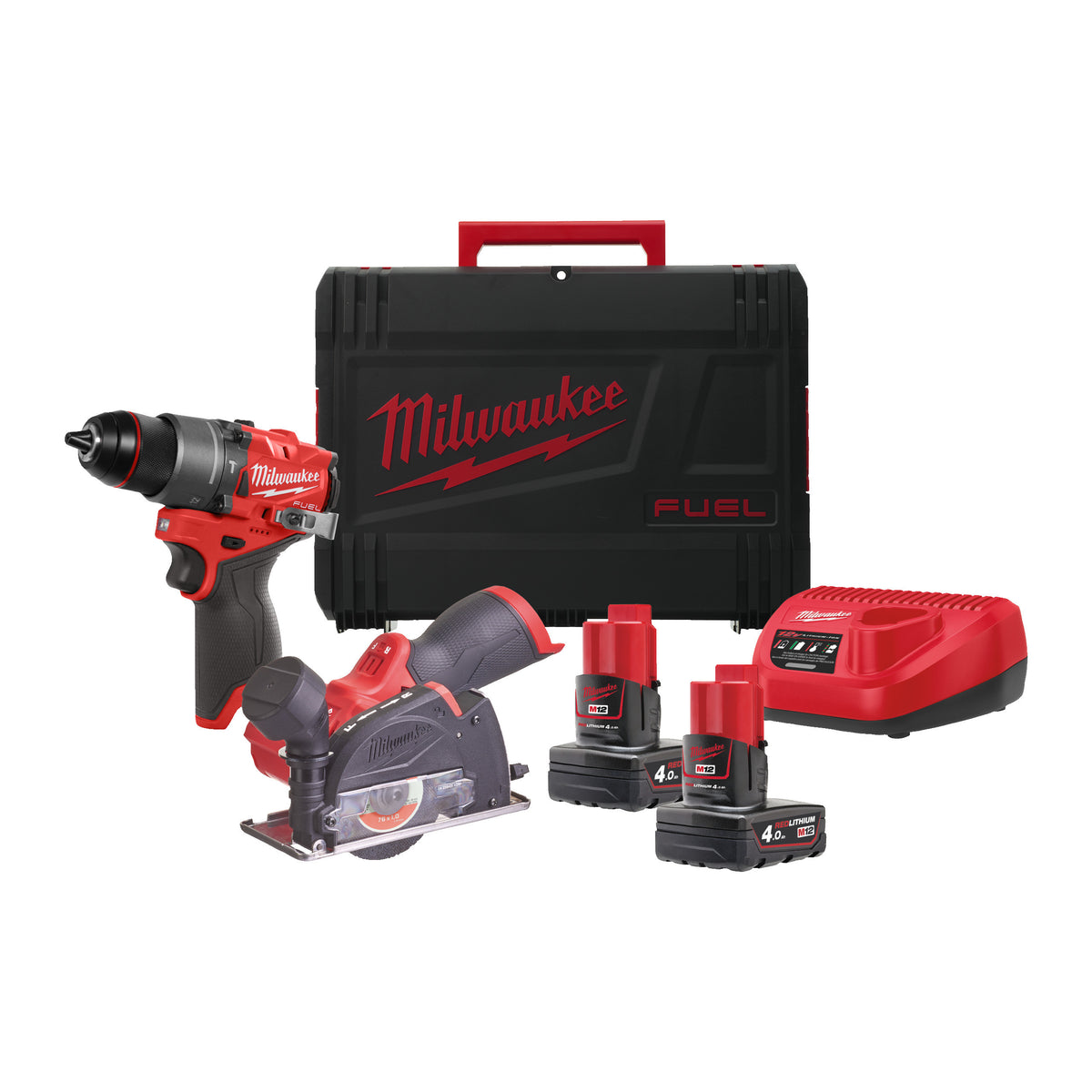 MILWAUKEE Pack 2 outils 12V 2x4Ah FPP2G2-402X 4933480592
