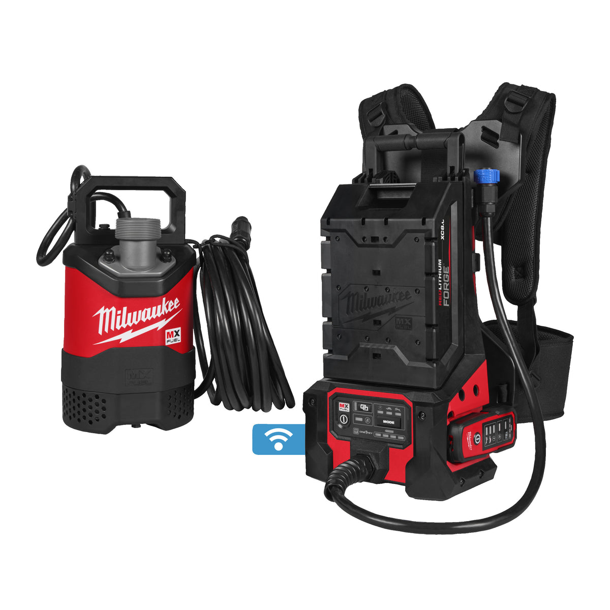 MILWAUKEE Pompe immergée MXF 2x8Ah SMP2-802 4933498163