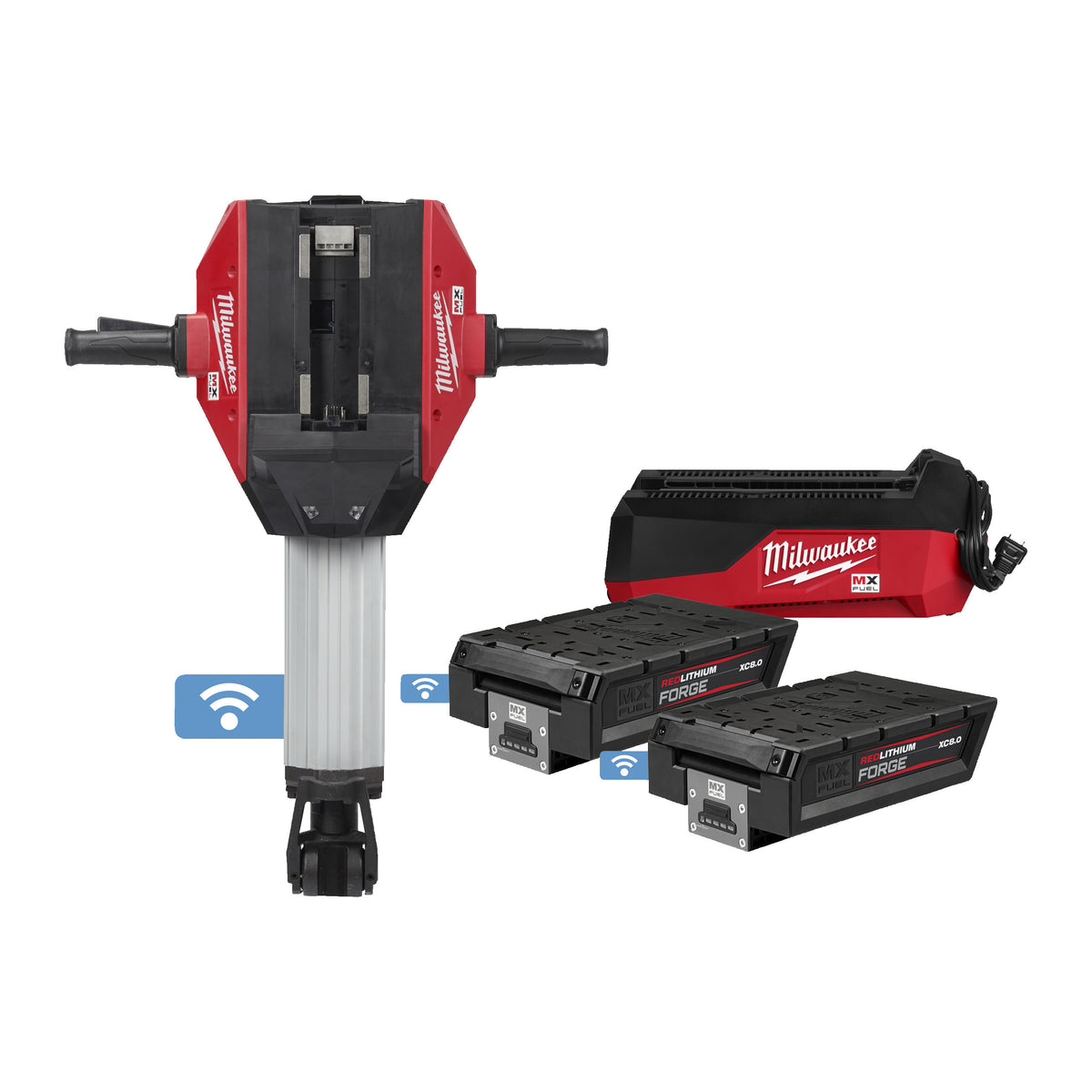 MILWAUKEE Démolisseur 64J 25hg MXF 2x8Ah DH2528HFC-802 4933499993