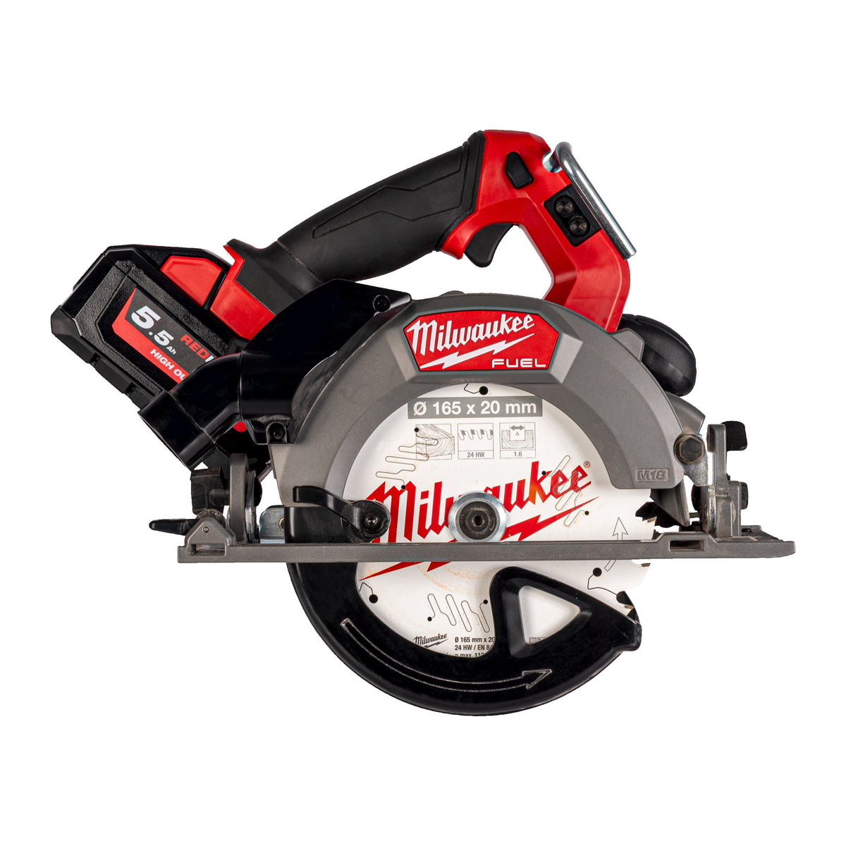 MILWAUKEE Scie circulaire Ø66mm 18V 2x5Ah FCSDC165?-552C 4933499997