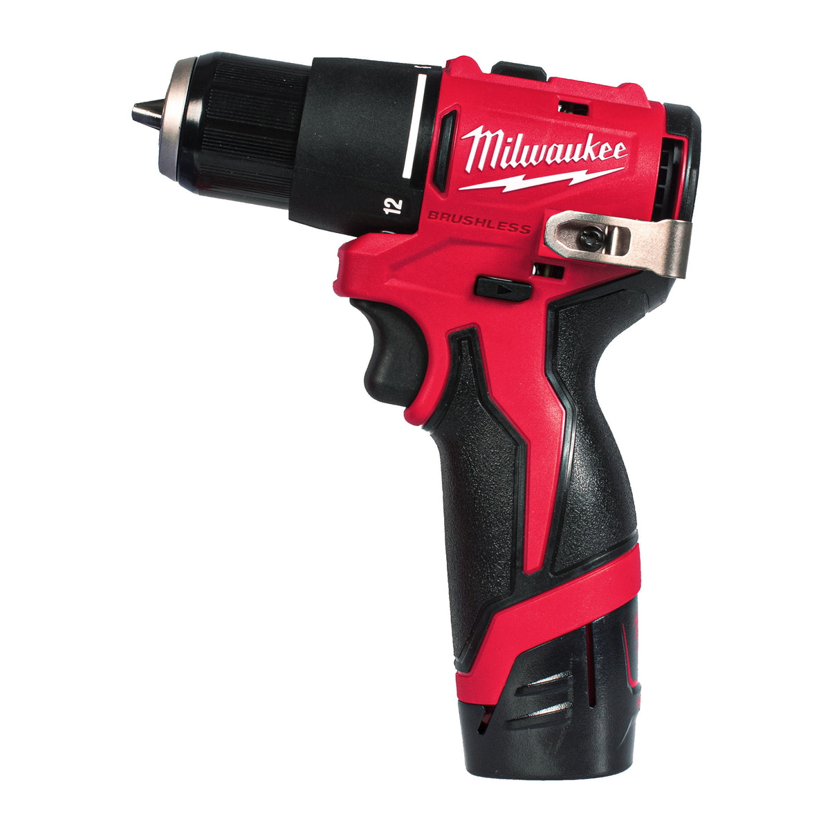 MILWAUKEE Perc Percu compacte 40Nm 12V 2x2Ah BLPDRC-202C 4933500422