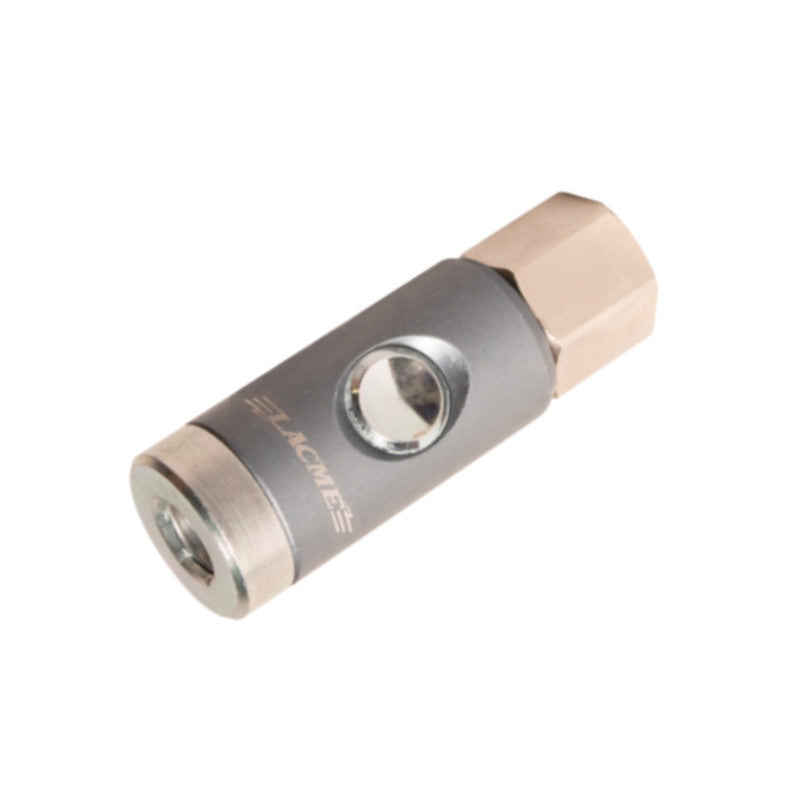 LACME Raccord Coupleur de sécurité Ø8 intérieur tuyau-1/4 F - RAC2165S- 364510