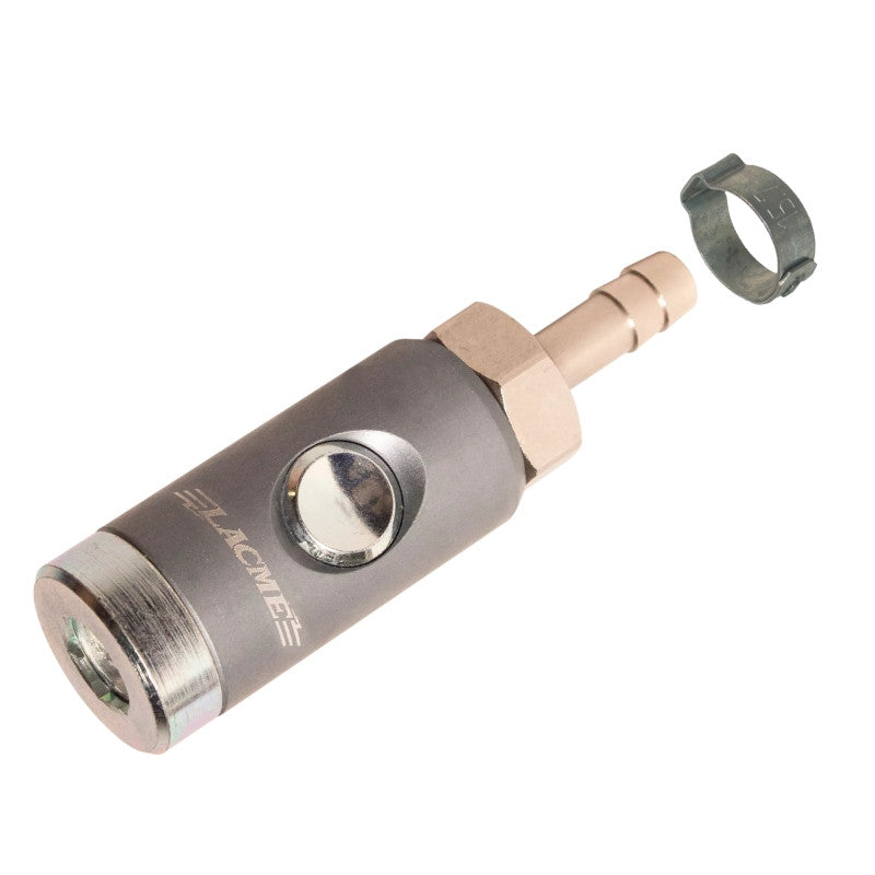 LACME Raccord Coupleur de sécurité Ø8 intérieur tuyau - RAC 2100 S- 364310