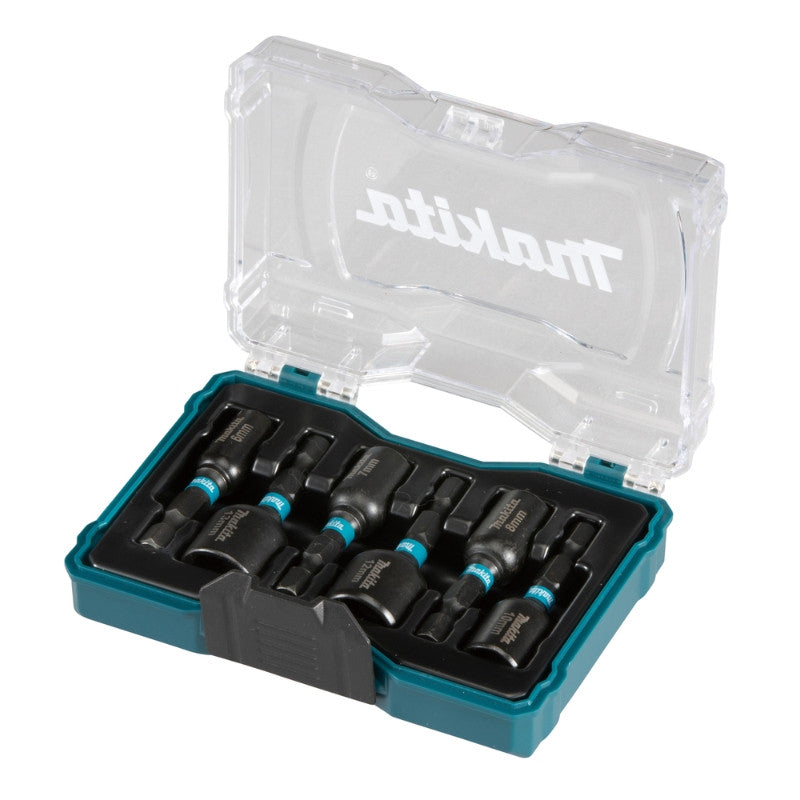 MAKITA Coffret 6 douilles Impact Black - E-15768