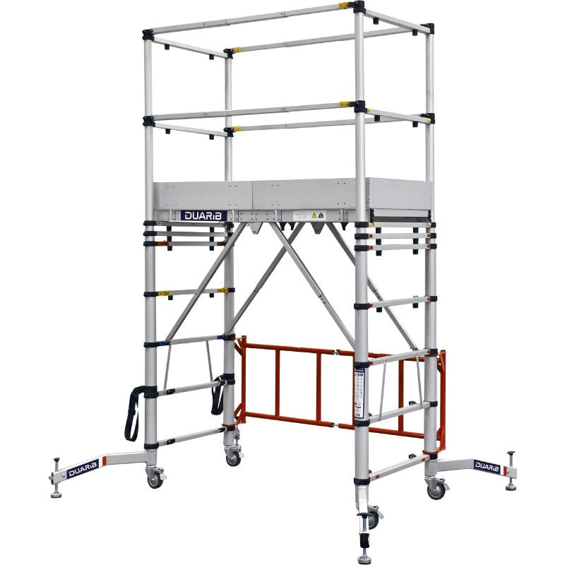 DUARIB Echafaudage roulant alu Teletower 2 L1,5m H2m - 7314020