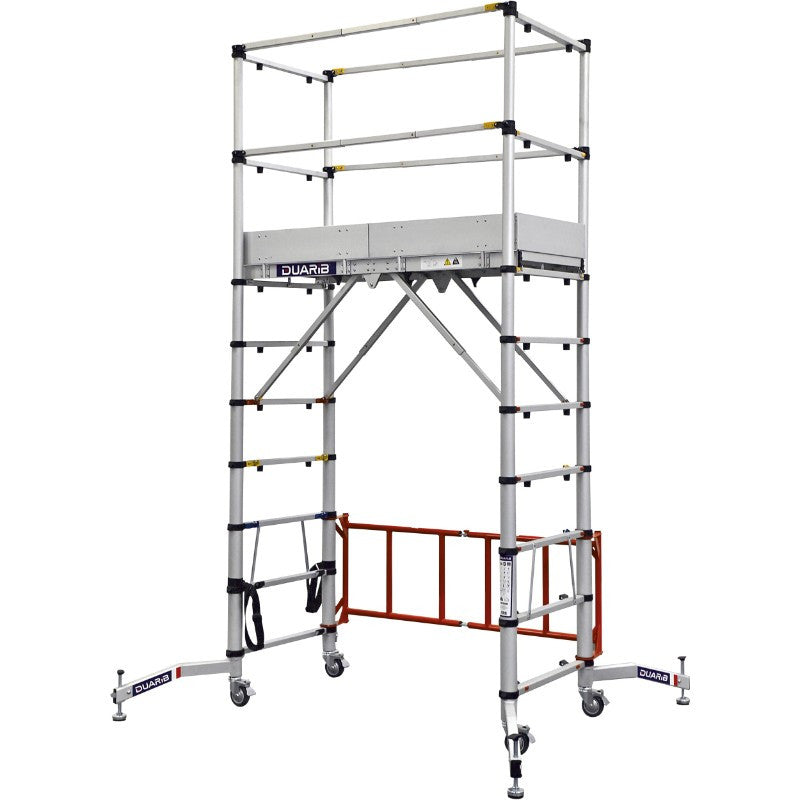 DUARIB Echafaudage roulant alu Teletower 2 L1,5m H2m - 7314020