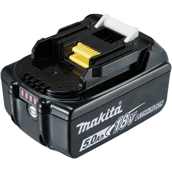 Pack 4 batteries 18v 5ah + chargeur double dc18rd 197626-8 makita