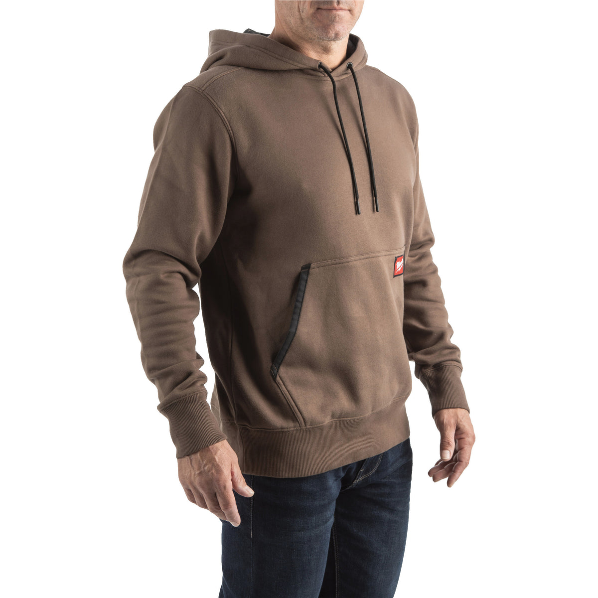 MILWAUKEE Sweat à capuche Mid Marron