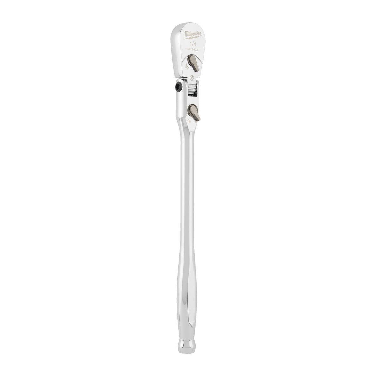 MILWAUKEE Clé à cliquet 1/4'' Tête flexible