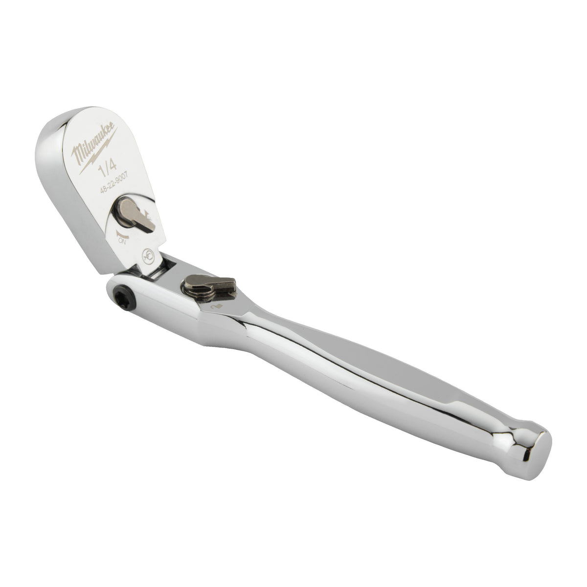 MILWAUKEE Clé à cliquet 1/4'' Tête flexible