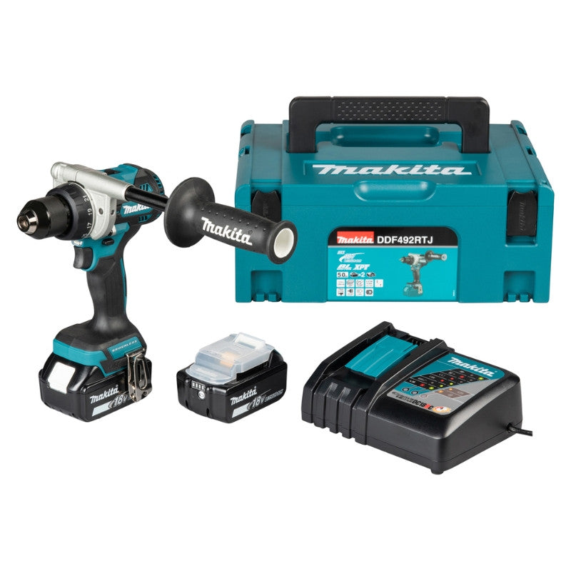 MAKITA Perceuse visseuse 18V 5Ah 130N/m  - DDF492RTJ