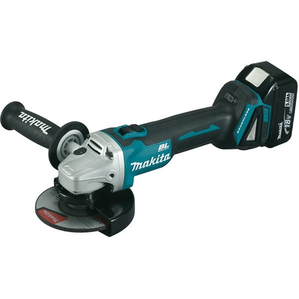 Meuleuse d'angle 18v lxt ø125 mm 2x5 ah en makpac dga506rtj makita