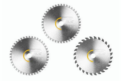 FESTOOL Pack 3 Lames de scie circulaire Bois Ø168x1,8 - 578566