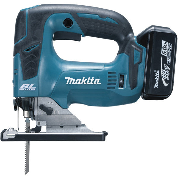 Scie sauteuse sans fil 18v lxt 2x5 ah en makpac djv182rtj makita
