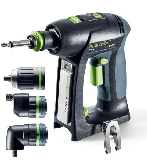 FESTOOL Perc-Viss 18V Solo SYS C18Basic-Set - 578831