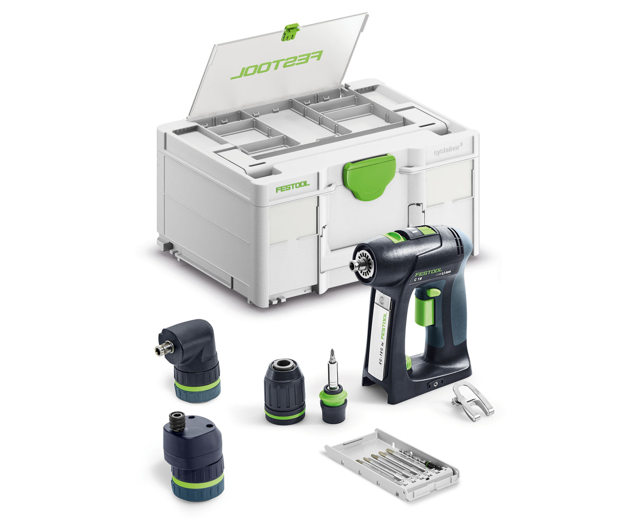 FESTOOL Perc-Viss 18V Solo SYS C18Basic-Set - 578831