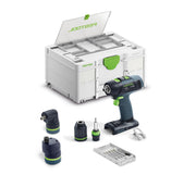 FESTOOL Perc-Viss 18V Solo SYS T18+3Basic-Set - 578828