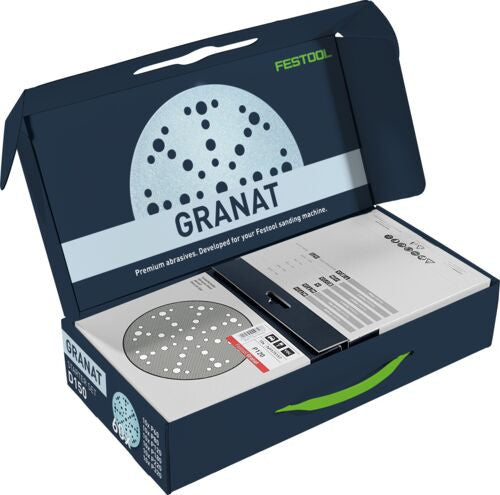 FESTOOL Set Abrasifs Granat Ø150mm - 578166