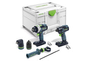 FESTOOL Set de vissage 18V Solo Sys3 Basic-Set - 578833