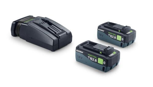 FESTOOL Set Énergie 18V 2x8Ah TBX8/SCA16 - 578892