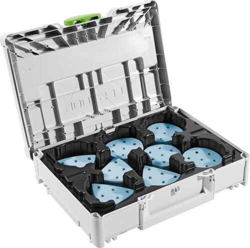 FESTOOL Systainer d'abrasifs Granat Ø90mm + Delta 93 - 578196
