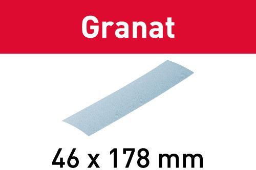 FESTOOL 10 Abrasifs manuels 46x178mm