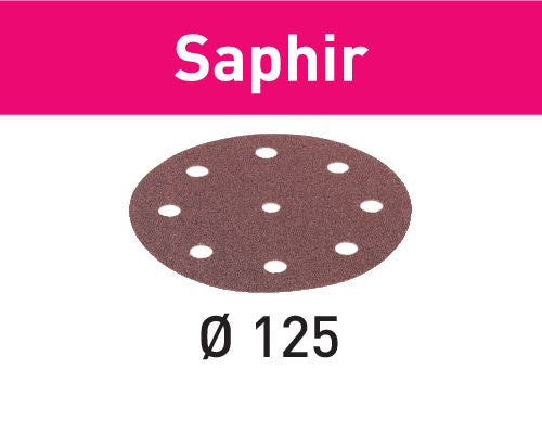 FESTOOL 25 Abrasifs Saphir Ø125mm pour le décapage