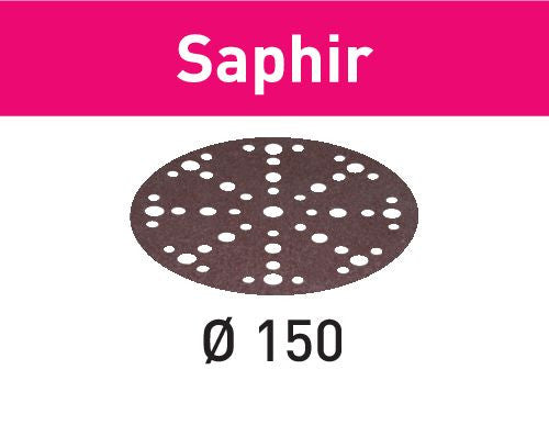 FESTOOL 25 Abrasifs Saphir Ø150mm pour décapage