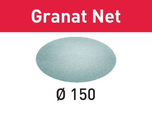 FESTOOL 50 Abrasifs maillé Granat Net Ø150mm pour enduits