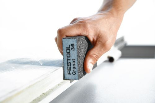 FESTOOL 6 Eponges de ponçage Granat 69x98x26mm
