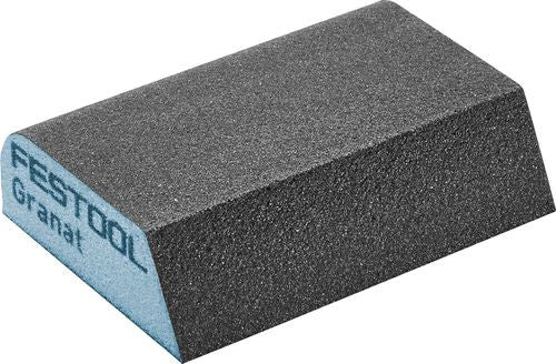 FESTOOL 6 Eponges de ponçage Granat 69x98x26mm