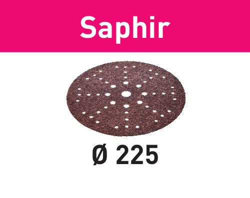 FESTOOL Abrasifs Saphir Ø225mm pour décapage