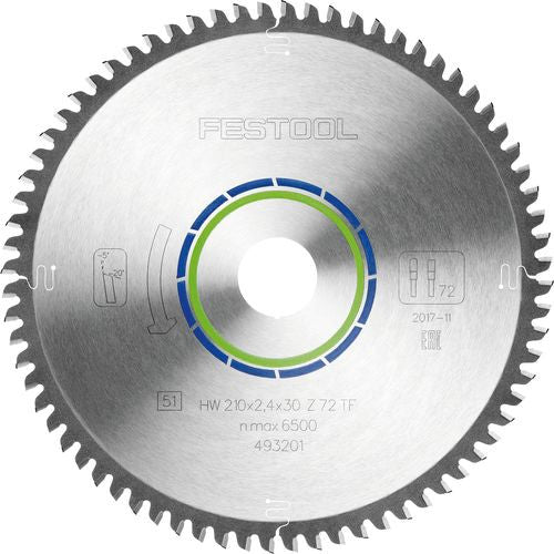 FESTOOL Lame de scie circulaire pour Alu/Plastique Ø160 à 260mm