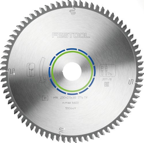 FESTOOL Lame de scie circulaire pour Alu/Plastique Ø160 à 260mm