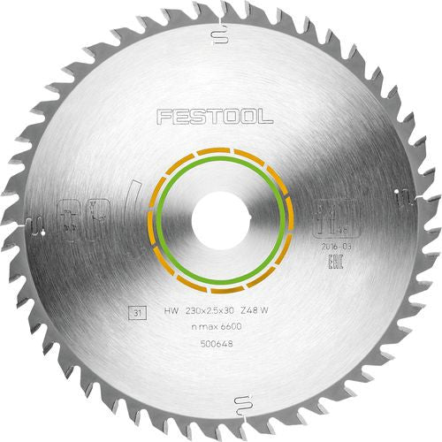 FESTOOL Lame de scie circulaire pour finitions Bois Ø160 à 260mm
