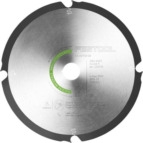 FESTOOL Lame de scie diamant matériaux abrasifs - 205558
