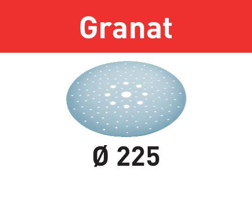 FESTOOL 5 Abrasifs Granat Ø225mm pour décapage