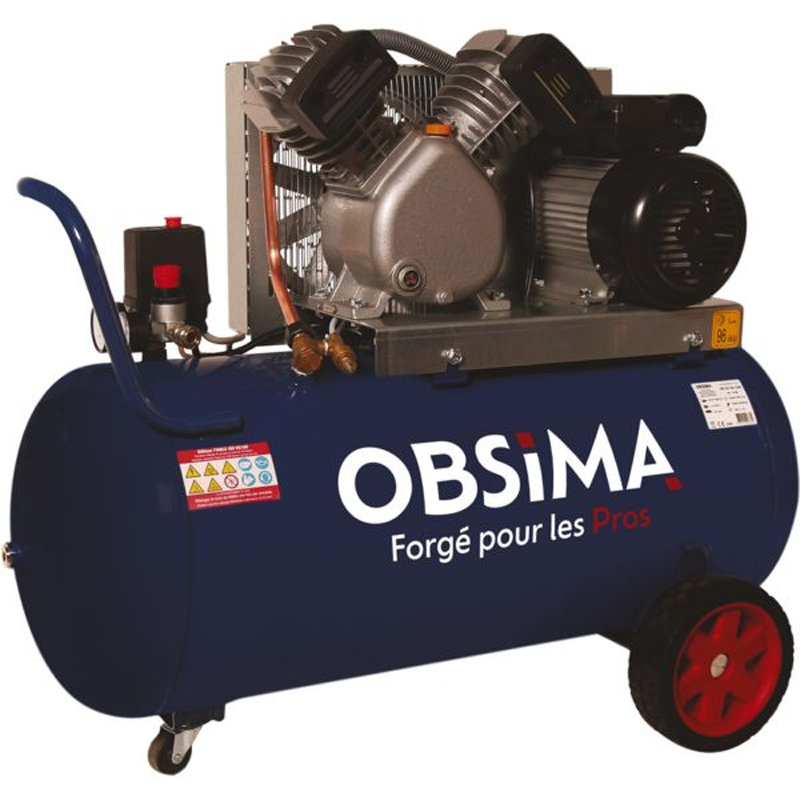 OBSIMA Compresseur d'air à courroie 100 L OB 24/100 - 313588