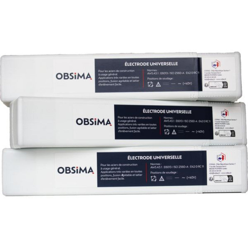 OBSIMA Electrode 6013 Ø2,5 à 4 mm dans un étui - 31359