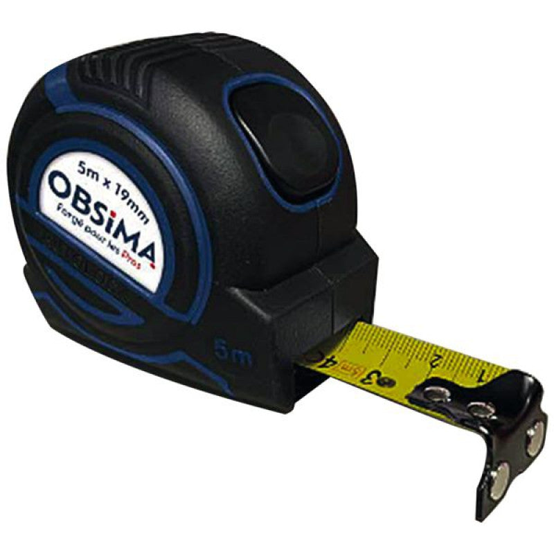 OBSIMA Mètre à ruban aimanté longueur 3 à 8 m - 31407