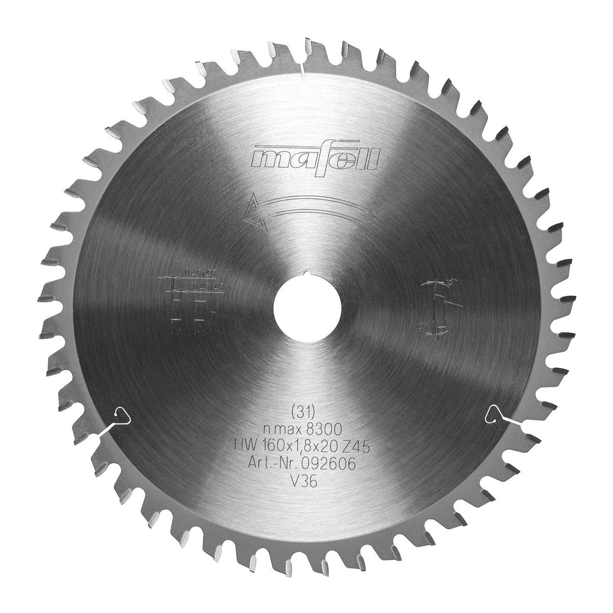 MAFELL Lame scie circulaire stratifiés Ø160x1,8x20 au carbure - 092606