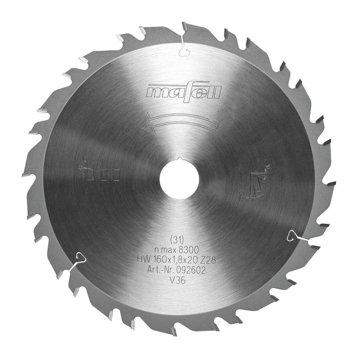 MAFELL Lame de scie bois Ø160X1,8X20 KSB-WU160 GT - 092602