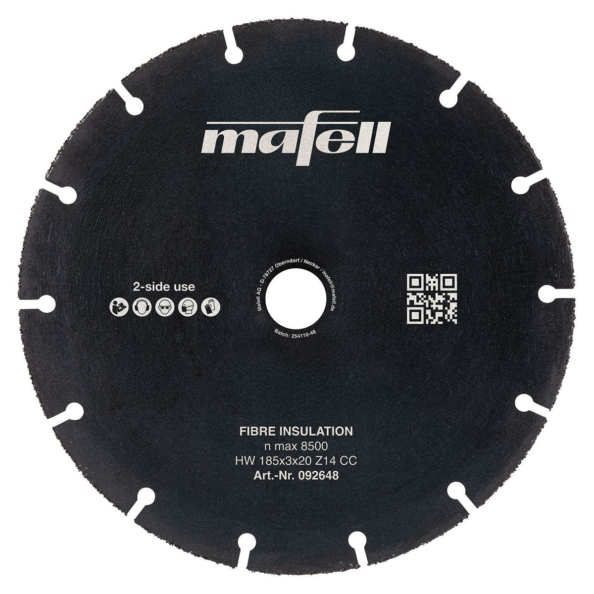 MAFELL Lame scie circulaire Isolant Ø185x3x20mm 14D KSB-FI185 - 092648
