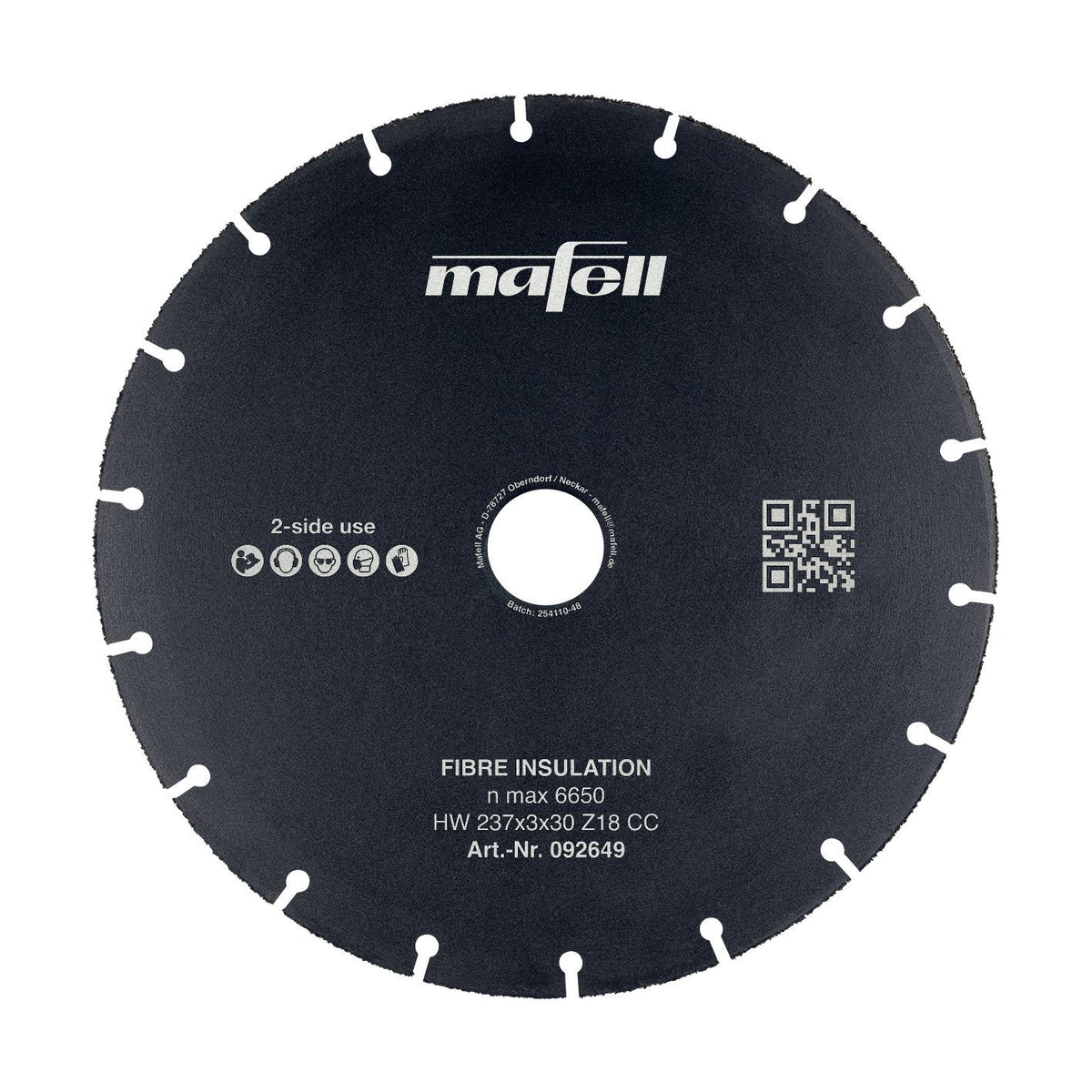 MAFELL Lame scie circulaire Isolant Ø237x3x30mm 18D KSB-FI237 - 092649